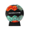 FIFA World Cup 2026 soccer ball with black, red, and green patterns on a white background