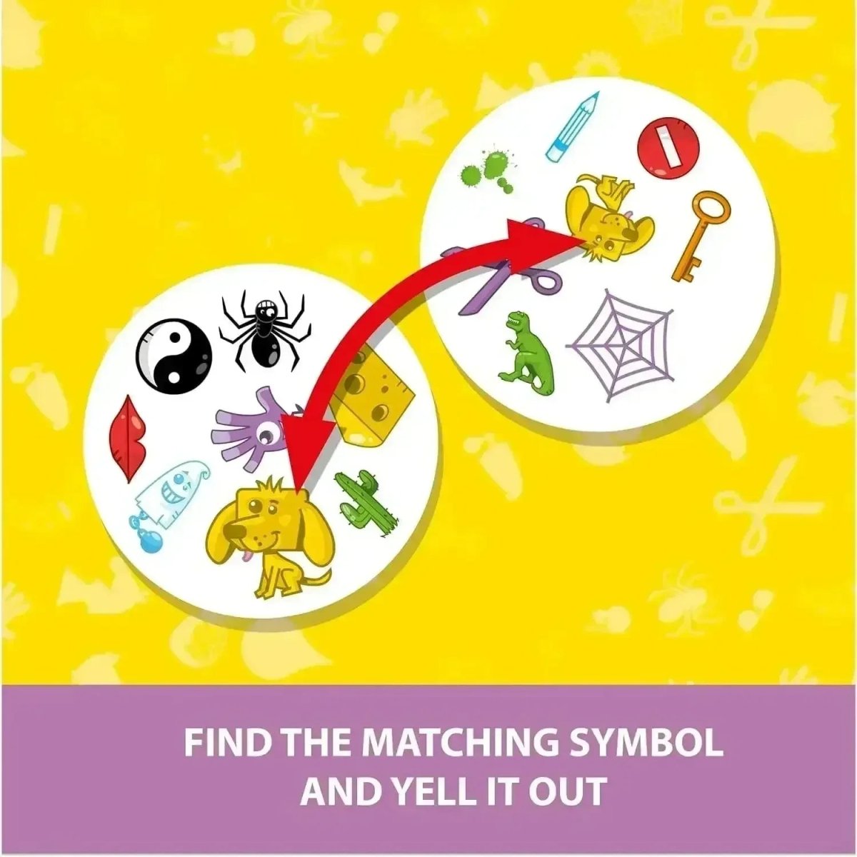Matching Card Game Visual Asmodee Dobble Spot The Catch! – Fast-Paced Visual Matching Card Game ...