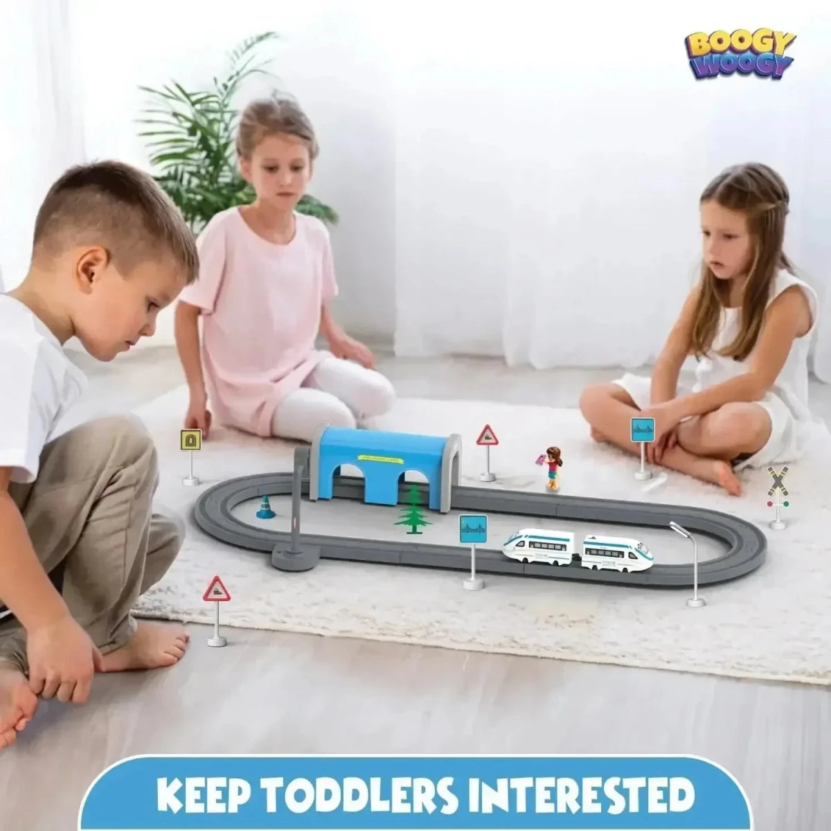 Type-C Magnetic Train Set - USB Rechargeable 49-Piece Kit – Naivri