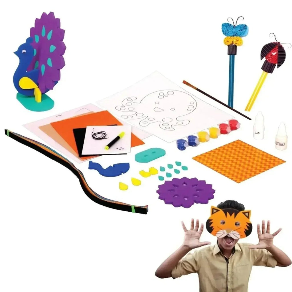 Funimals Window Funskool Funimals 5-in-1 Creative Activity Kit Buy Online – Naivri