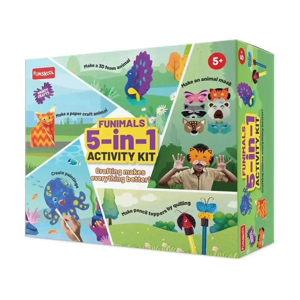 Funskool Funimals 5-in-1 Creative Activity Kit Buy Online – Naivri