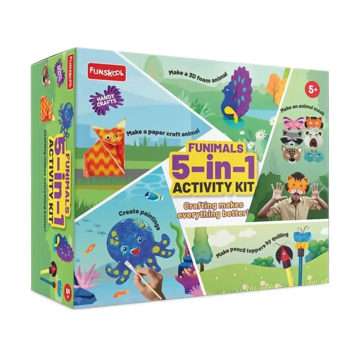 Funimals Window Funskool Funimals 5-in-1 Creative Activity Kit Buy Online – Naivri