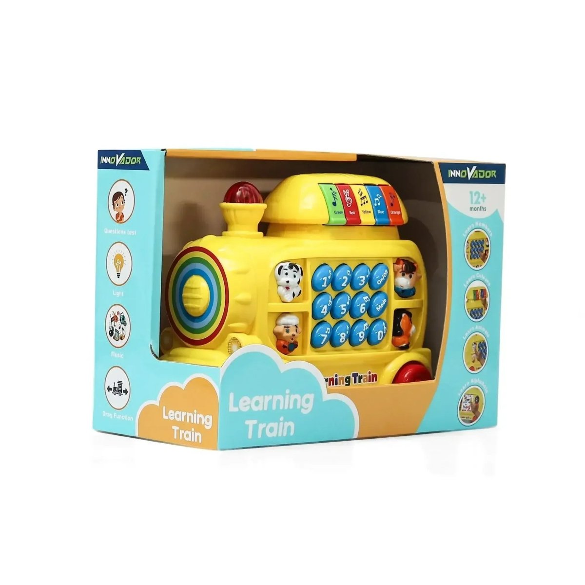 Learning Train Innovador Learning Train – Musical Early Learning Toy for Toddlers 1 ...