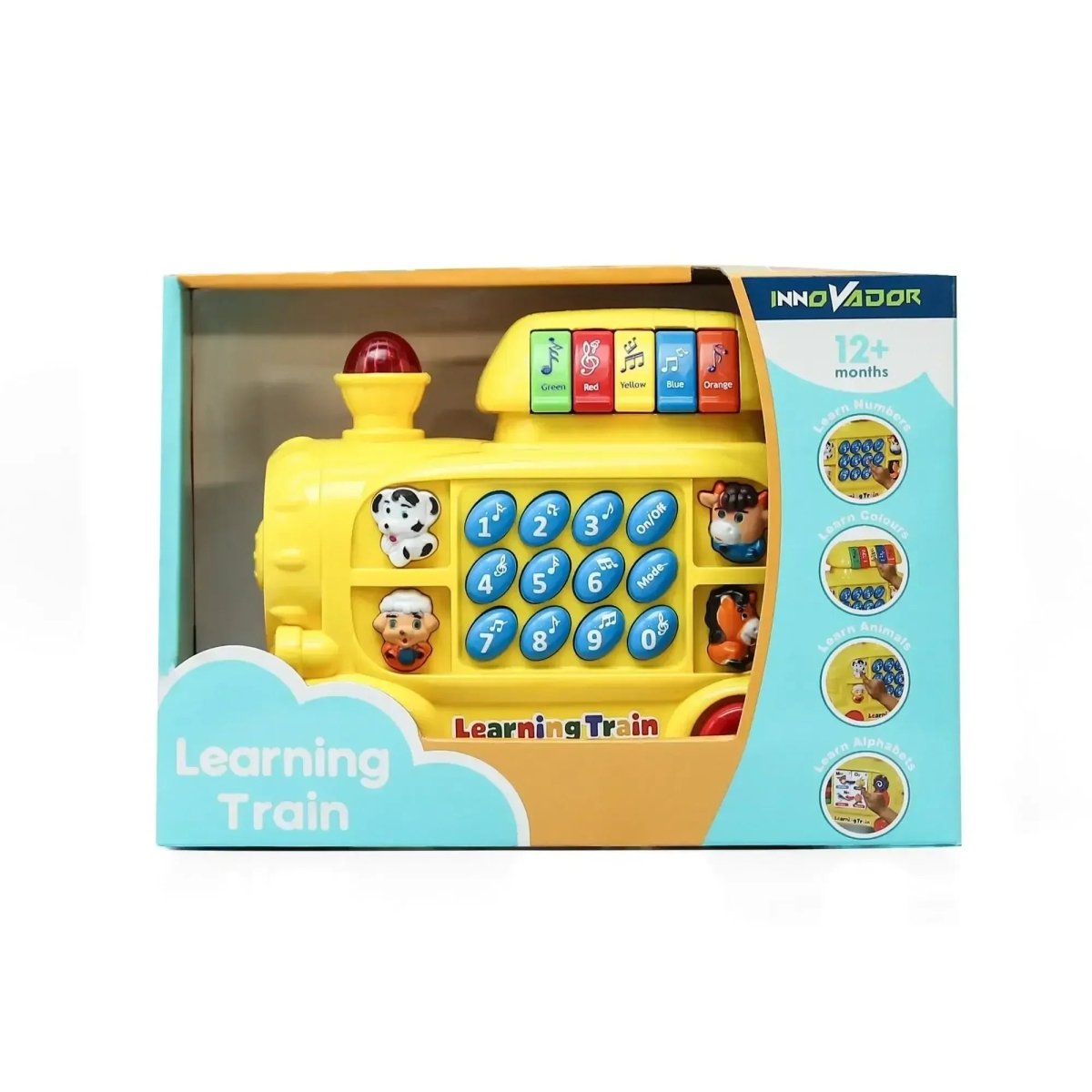 Innovador Learning Train – Musical Early Learning Toy for Toddlers 1 ...