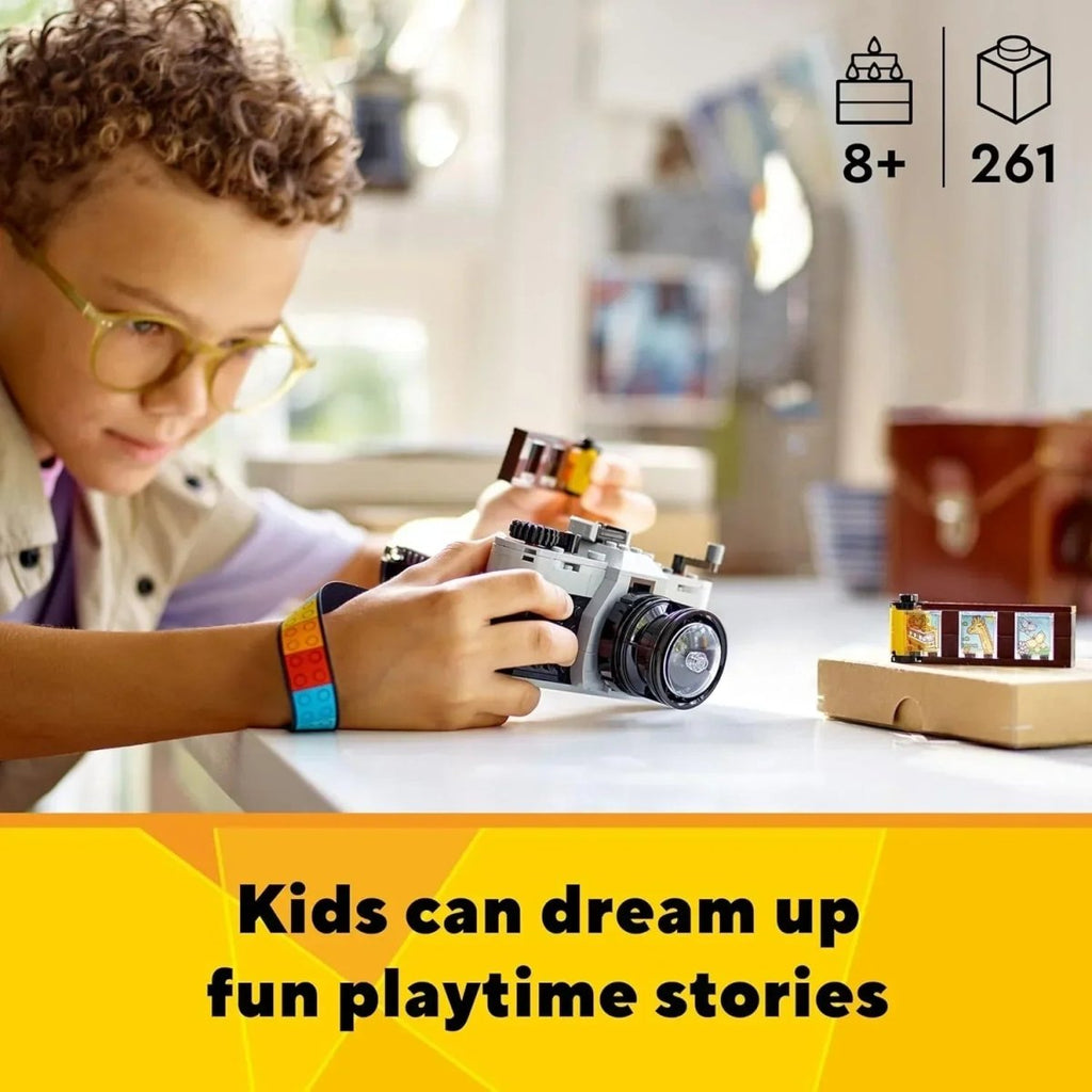 LEGO 31147 Retro Camera & Vintage Tech 3-in-1 Builder Set – Creative ...