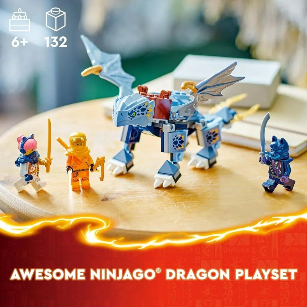 Buildable Dragon LEGO Ninjago 71810 Young Dragon Riyu Adventure Set – Posable Buildable ...