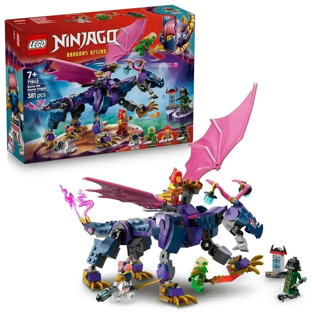 Lego Ninjago Rontu the Master Dragon 71842 | Action Building Toy for ...