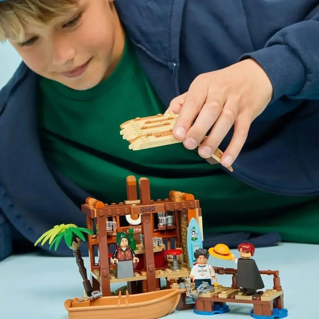 LEGO One Piece 75636 Windmill Village Adventure Hut – Pirate Building ...
