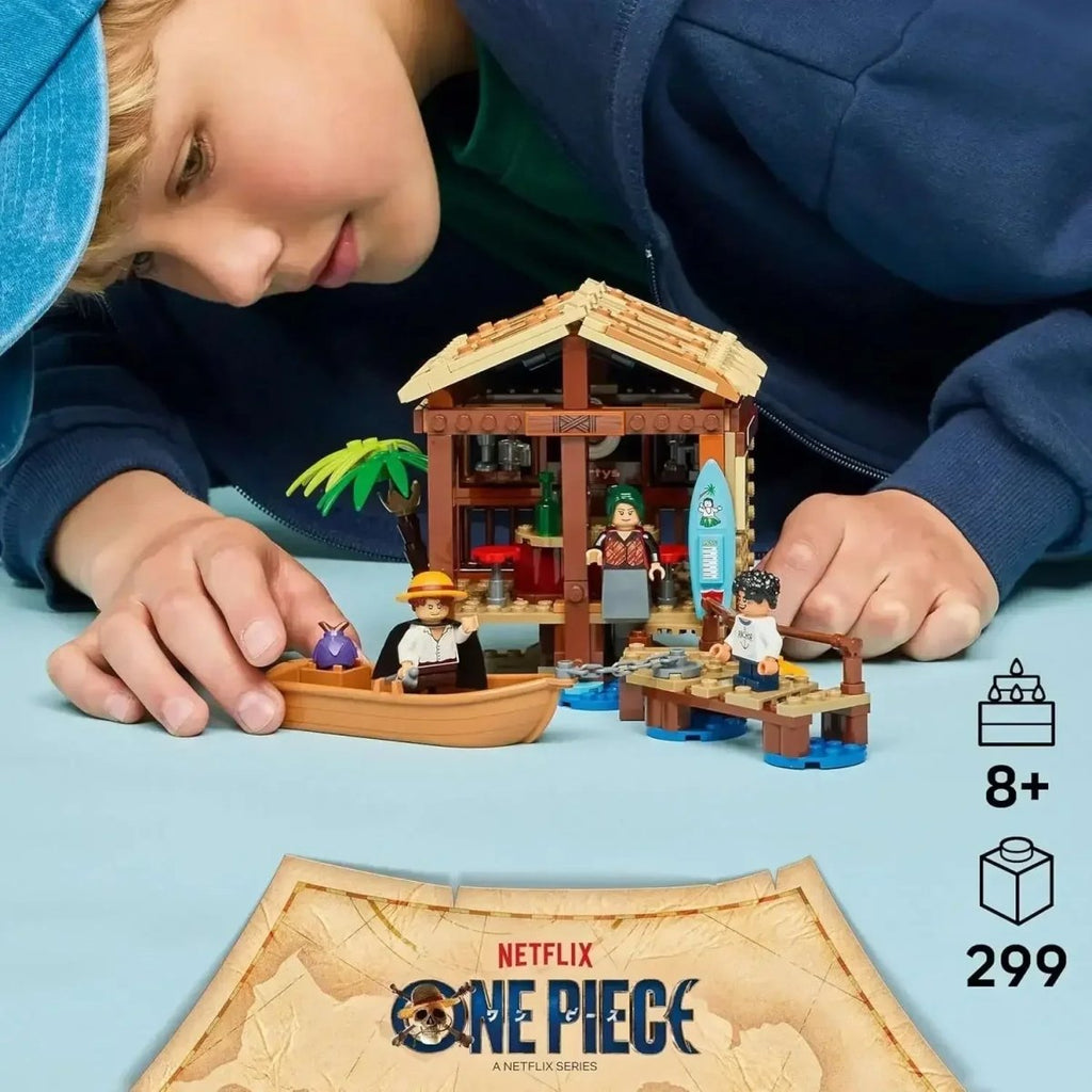 LEGO One Piece 75636 Windmill Village Adventure Hut – Pirate Building ...