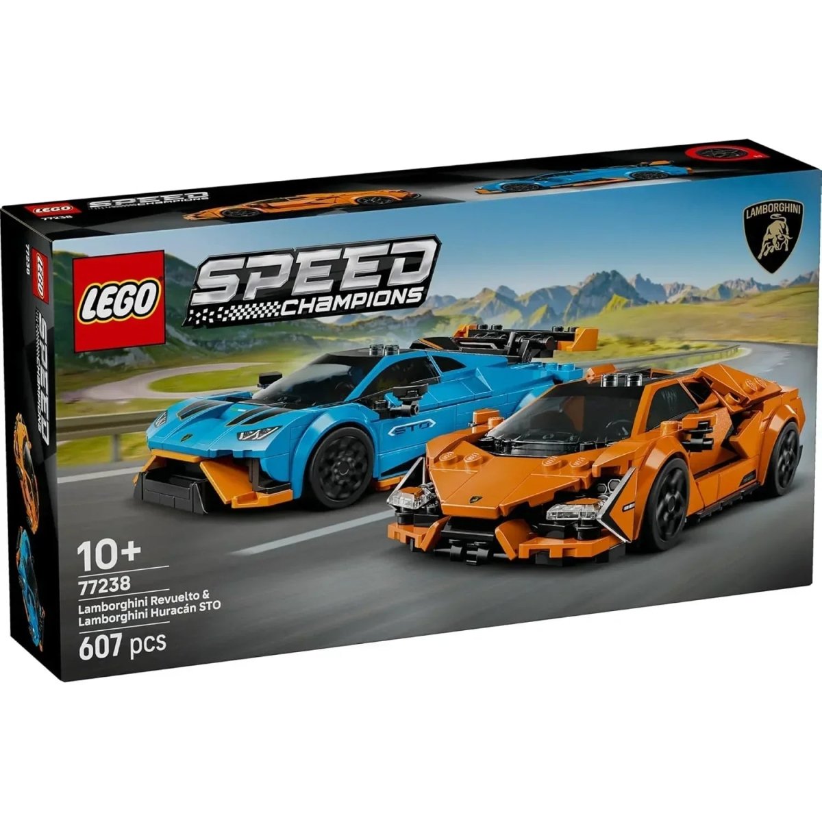 Lambo Rv Duo Set LEGO Speed Champions 77238 Lamborghini Revuelto & Huracán STO Duo Set ...