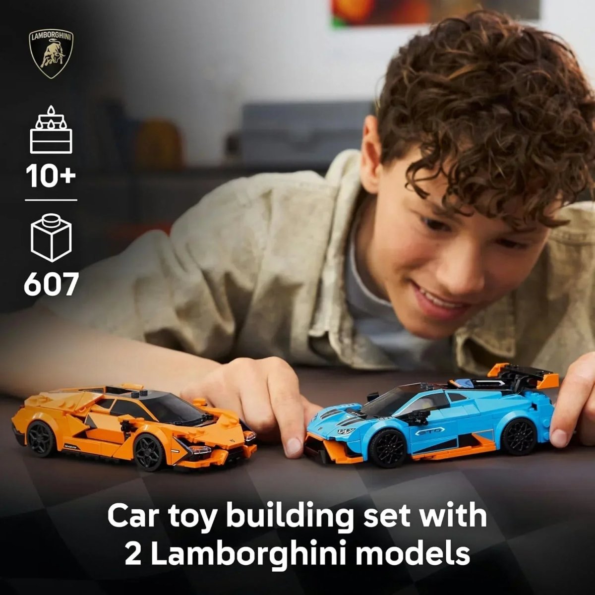 Lambo Rv Duo Set LEGO Speed Champions 77238 Lamborghini Revuelto & Huracán STO Duo Set ...