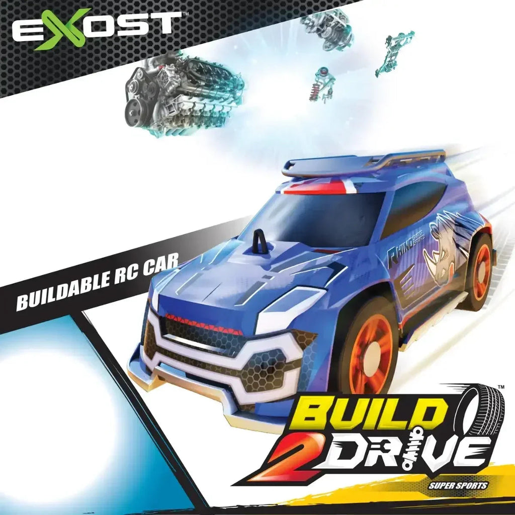 Silverlit Build 2 Drive Radical Racer – Buildable RC Car for Kids - Naivri