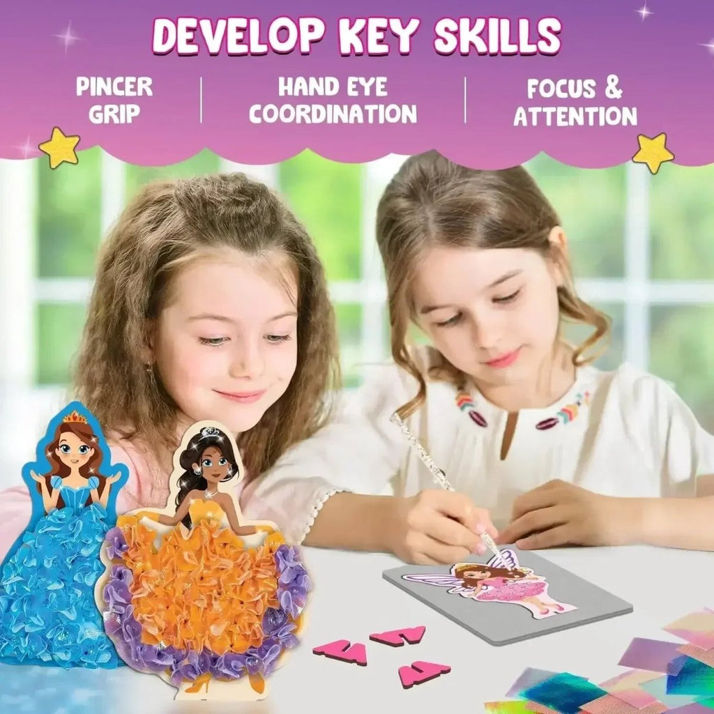 Smartivity Poke ‘n’ Create Princess Wonderland | DIY Art and Craft Kit ...