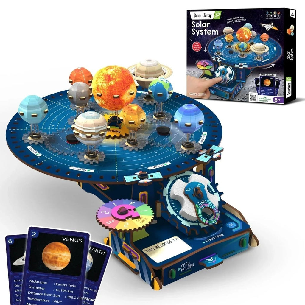 Smartivity Rotating Solar System Model Kit at Naivri