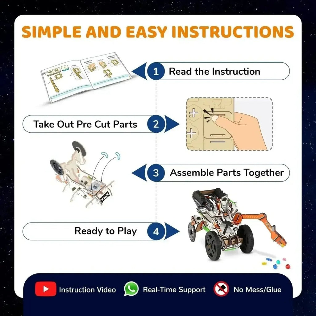 Smartivity Space Rover Mars Exploration STEM DIY Toy – Naivri
