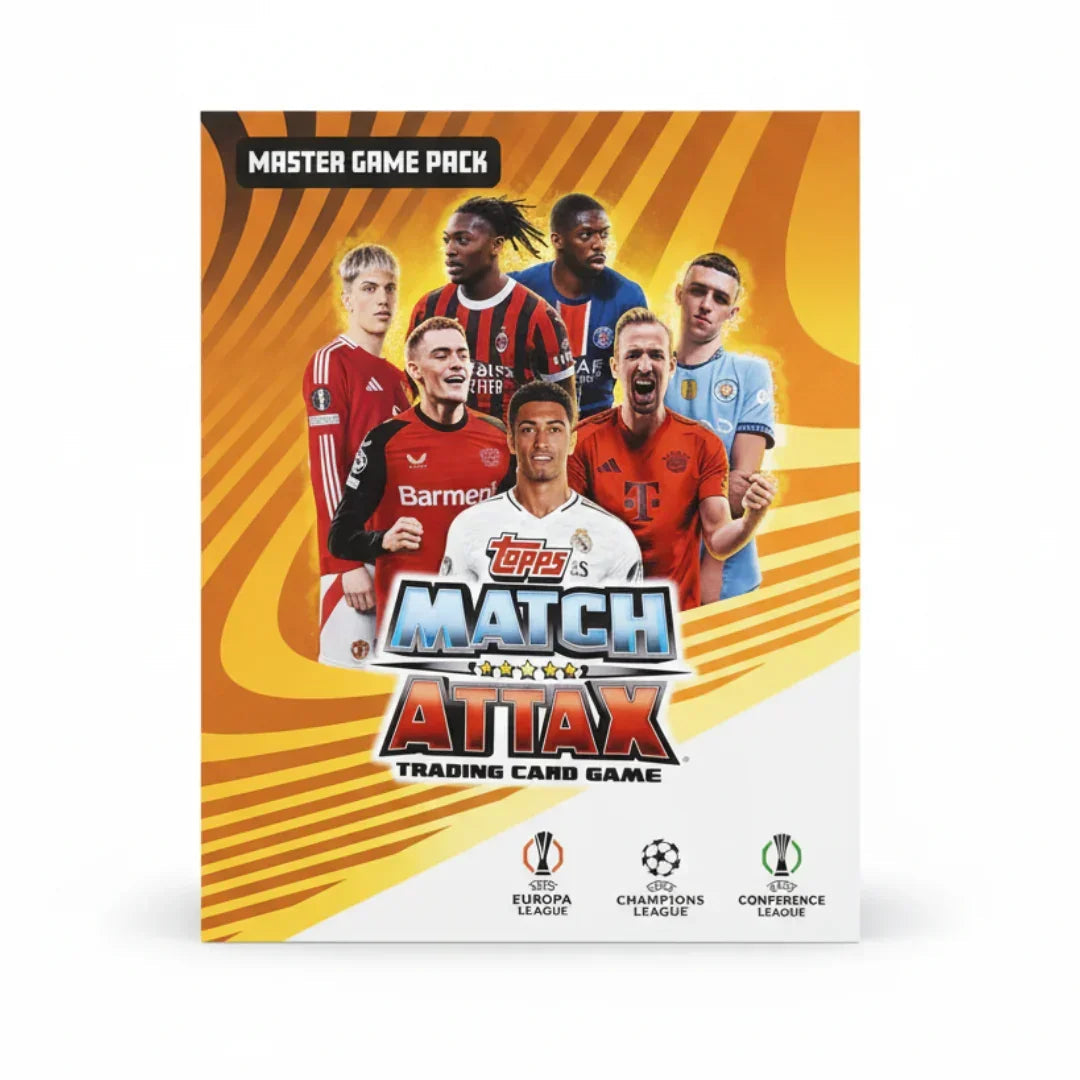 match attax card binder Topps UEFA CL 2023–24 Match Attax Master Game Pack Binder – Naivri