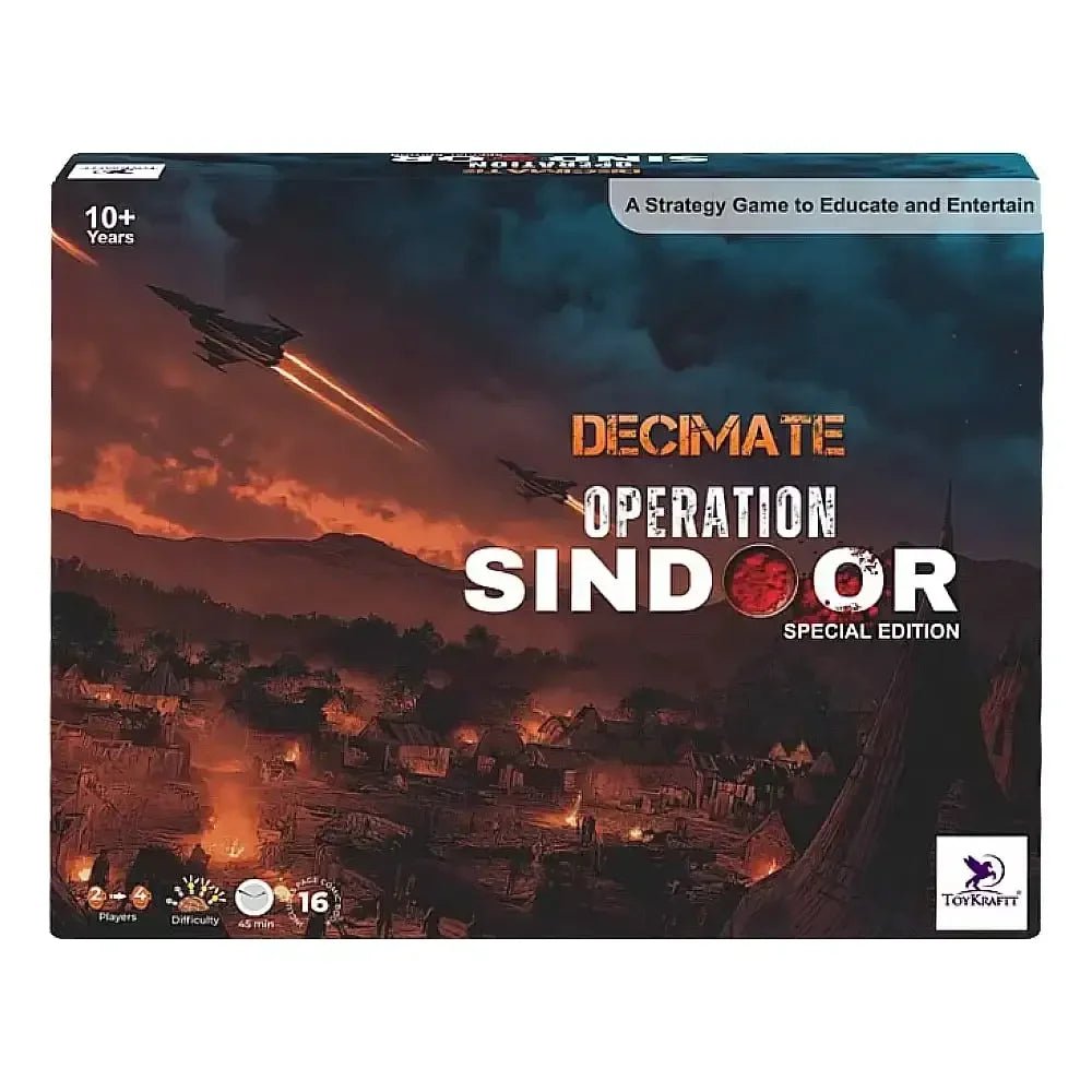 Toykraftt Decimate – Operation Sindoor Game | Strategic Board Game for ...