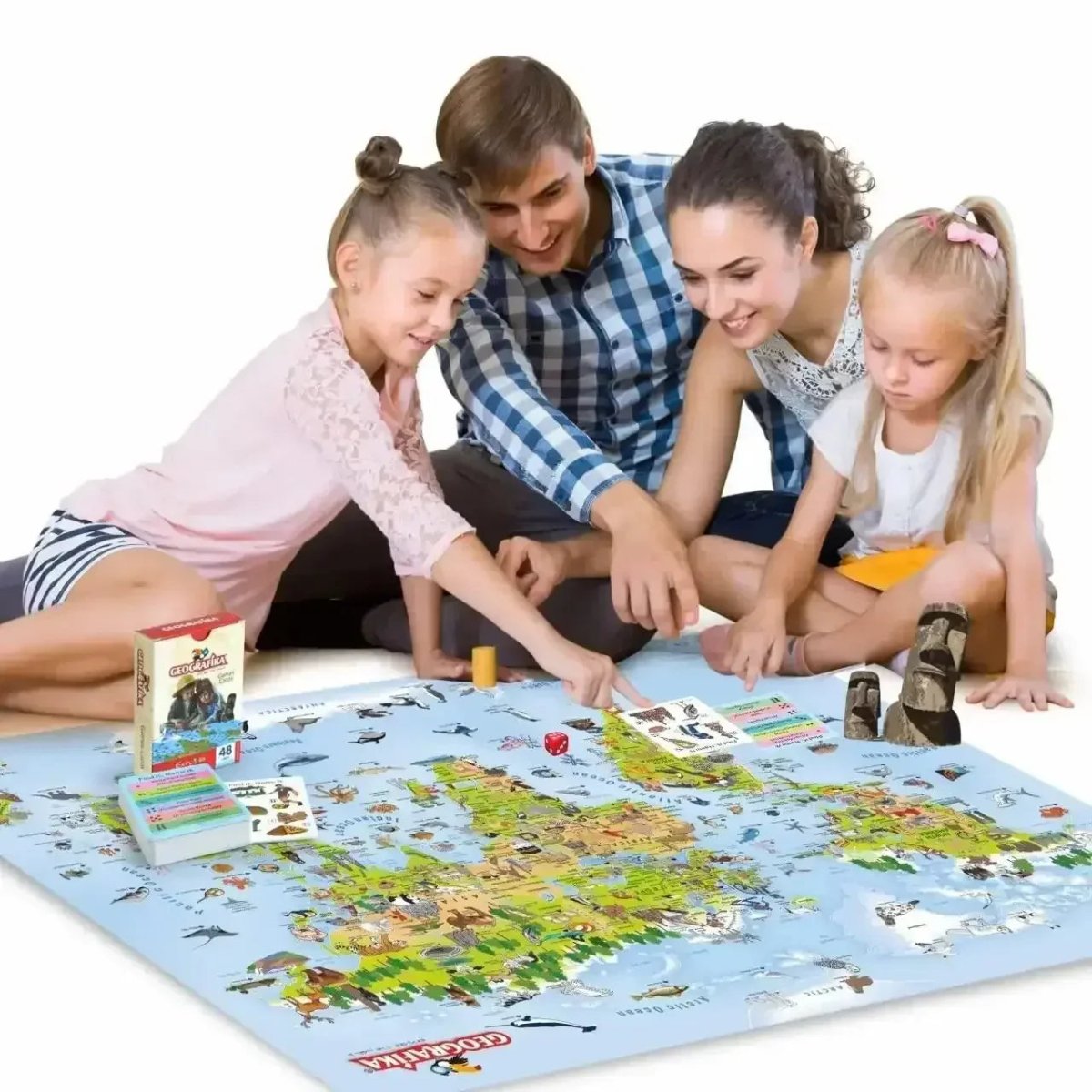 Clementoni- discover The World, Educational Game Geography and Maps, Educational Toy in Spanish from 6 years (55446 Clementoni- discover The World, Educational Game Geography and Maps, Educational Toy in Spanish from 6 years (55446